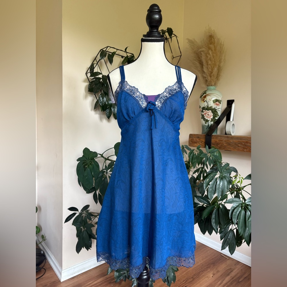 Vintage Versailles 90s Slip Dress